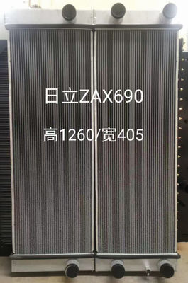 हिताची ZAX690 ZAX650-3 ZAX670-3 खुदाई रेडिएटर 4654973 4654972
