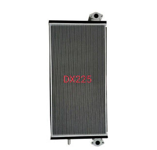ब्लैक एल्युमिनियम ऑयल कूलर DX225 DX200 DX220 DX230 DX190 DX235