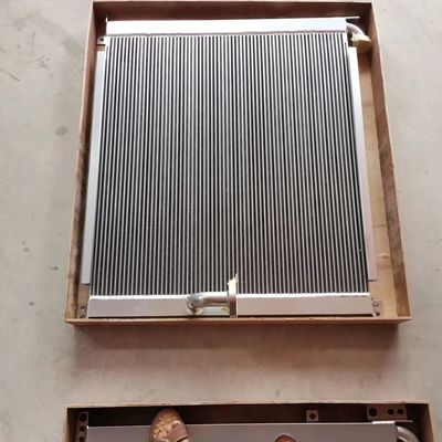 प्लेट फिन हाइड्रोलिक ऑयल रेडिएटर कोमात्सु PC400-6 खुदाई का उपयोग