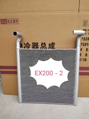 EX200-2/EX200-3 हिताची खुदाई स्पेयर पार्ट्स, 300KG हाइड्रोलिक तेल रेडिएटर असेंबली